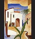 Alfred Gockel Streets of Morocco II painting